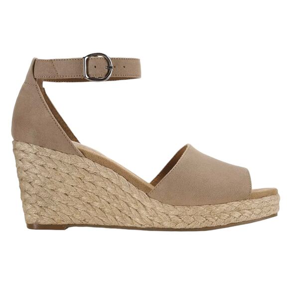 Style & Co Women Seleeney Platform Ankle Strap Espadrille Sandals Taupe Size 8 W - Picture 2 of 5